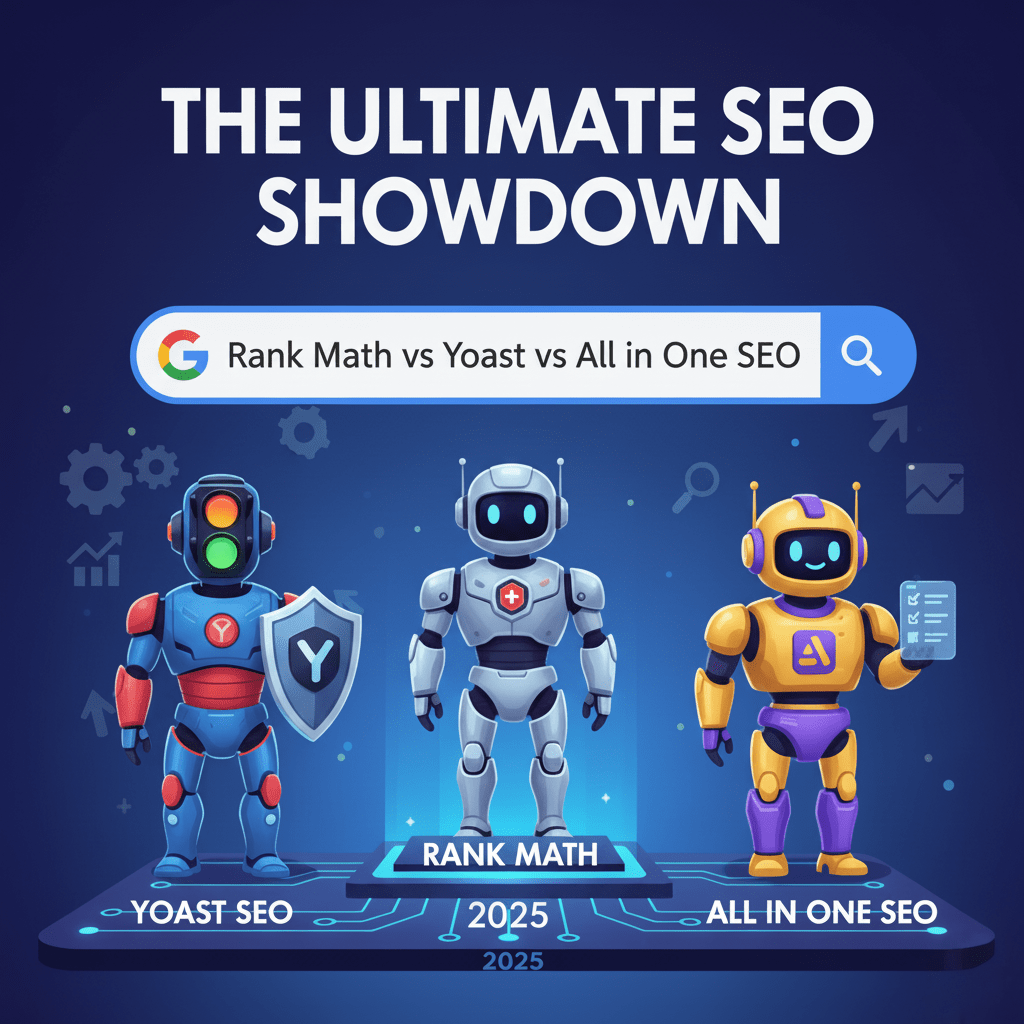 Rank Math vs Yoast vs All in One SEO: The Ultimate 2025 Showdown